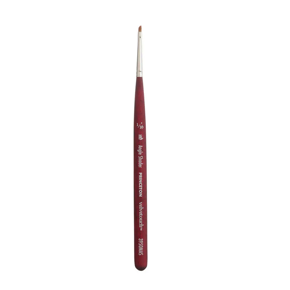 Princeton Velvetouch Luxury Synthetic Blend Brush 3950 Series For Mixed Media Paintings Princeton