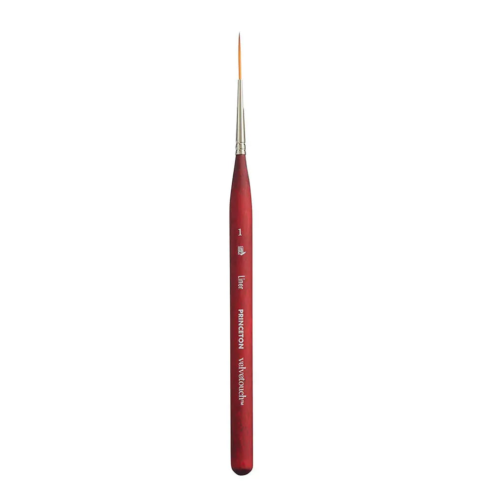 Princeton Velvetouch Luxury Synthetic Blend Brush 3950 Series For Mixed Media Paintings Princeton