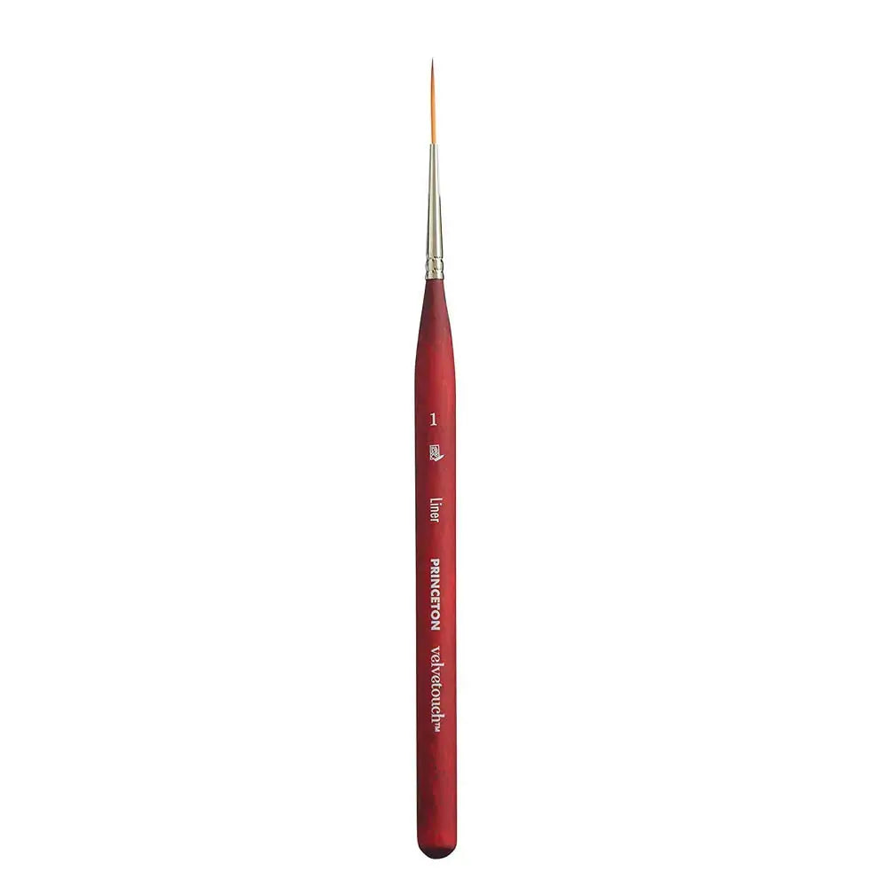 Princeton Velvetouch Luxury Synthetic Blend Brush 3950 Series For Mixed Media Paintings Princeton