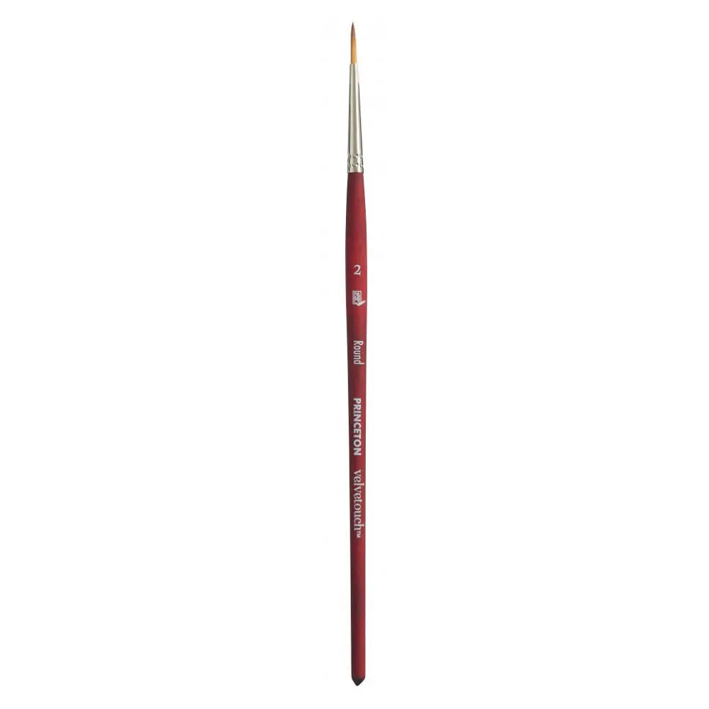 Princeton Velvetouch Luxury Synthetic Blend Brush 3950 Series For Mixed Media Paintings Princeton