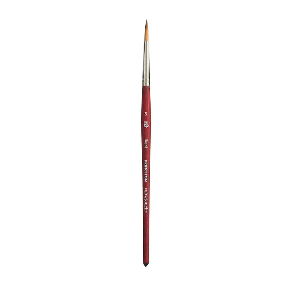 Princeton Velvetouch Luxury Synthetic Blend Brush 3950 Series For Mixed Media Paintings Princeton