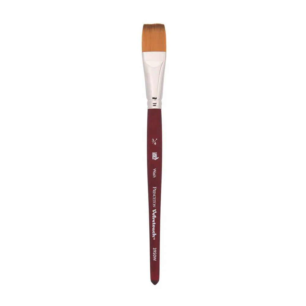 Princeton Velvetouch Luxury Synthetic Blend Brush 3950 Series For Mixed Media Paintings Princeton