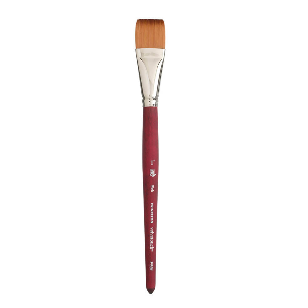 Princeton Velvetouch Luxury Synthetic Blend Brush 3950 Series For Mixed Media Paintings Princeton