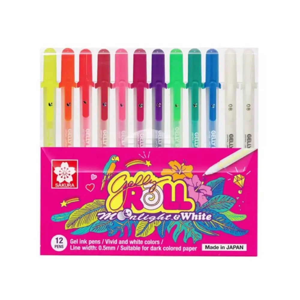 Sakura Gelly Roll Gel Pen Set - 12pcs Sakura