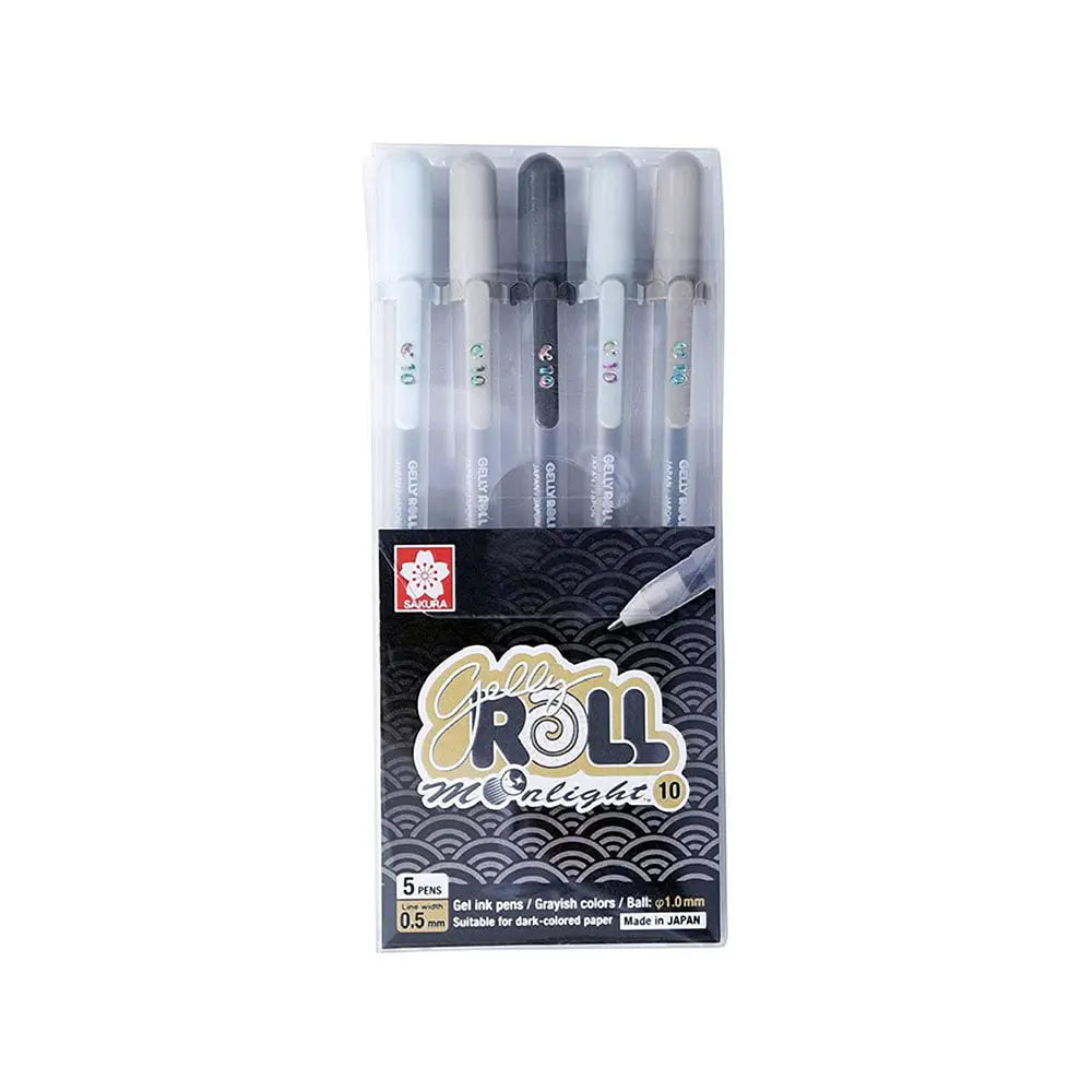 Sakura Gelly Roll Moonlight Gray Set Sakura
