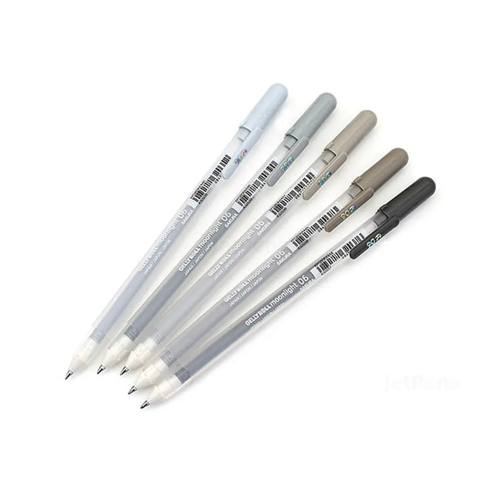 Sakura Gelly Roll Moonlight Gray Set Sakura