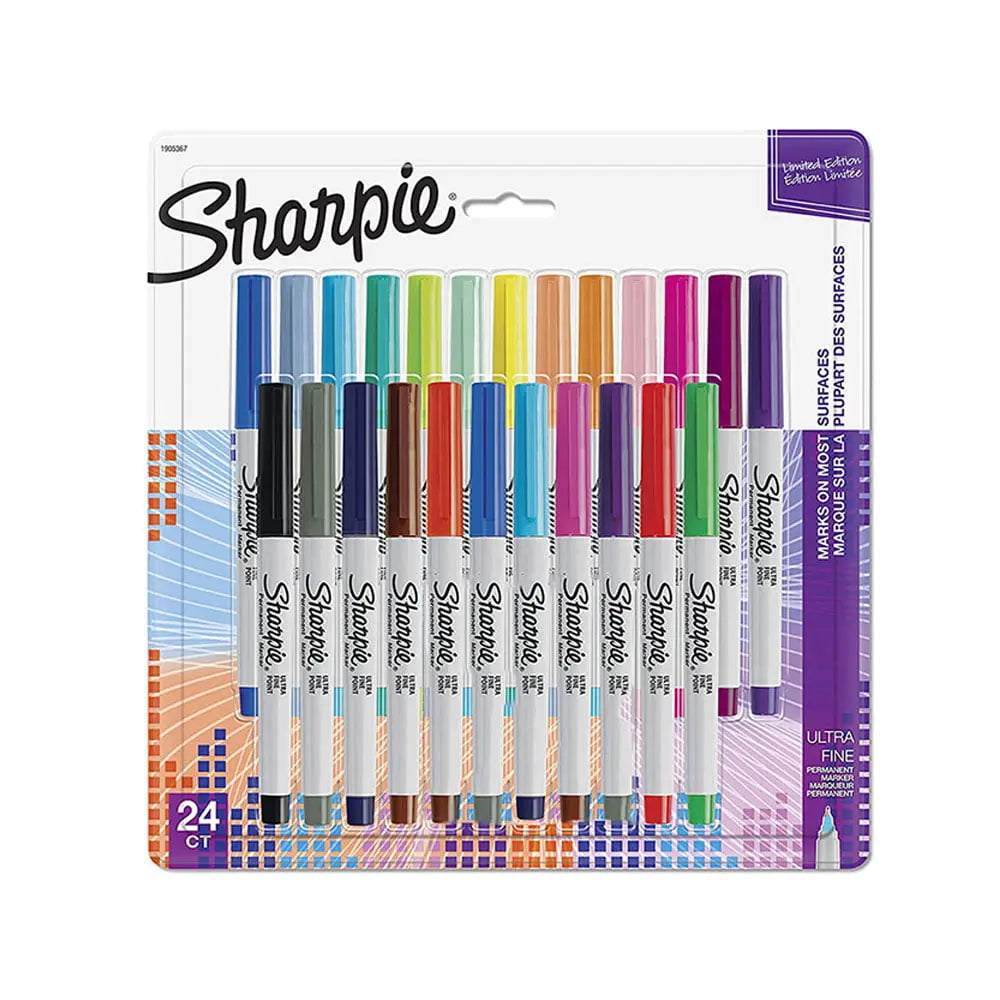 Sharpie Ultra Fine Marker 24 Colour Set Sharpie