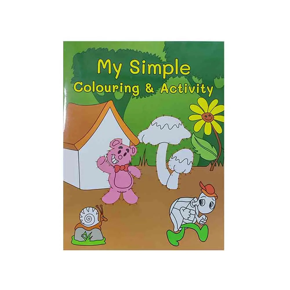Shree Book My Simple Colouring and Activity Book Shree Book