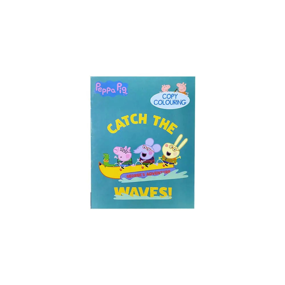 Shree Mahavir Book House Peppa Pig Copy Colouring Catch The Waves Shree Mahavir Book