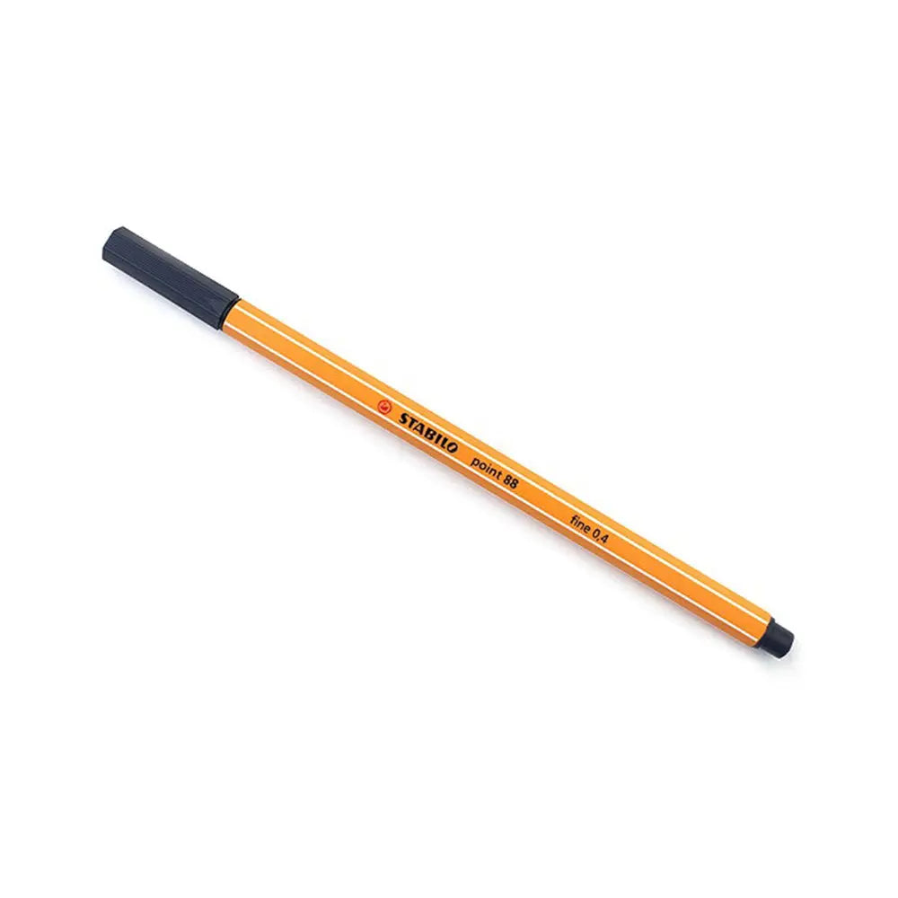 STABILO - STABILO point 88 stylo-feutre pointe fine (0,4 mm) - Noir