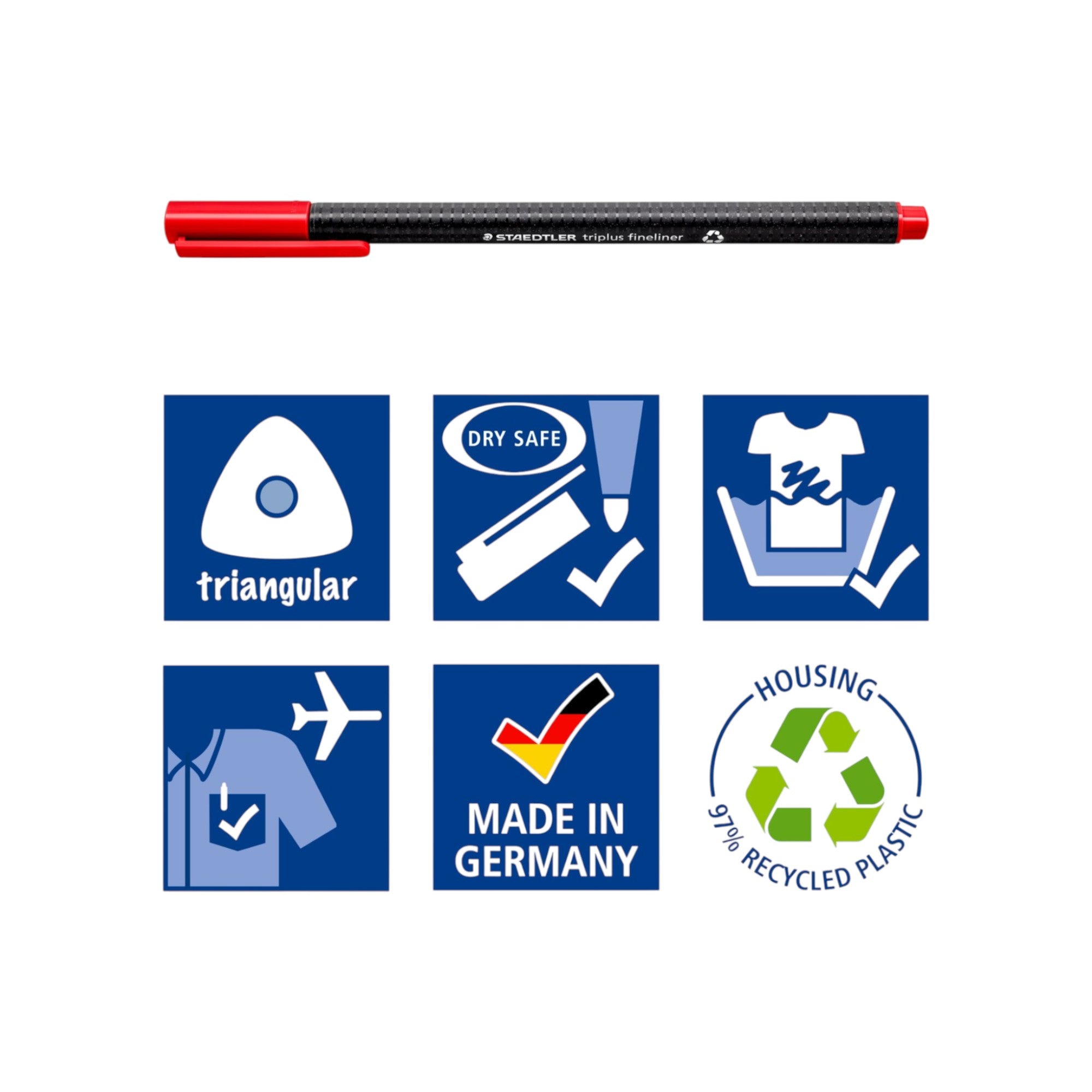 Staedtler Triplus Fineliner Pens Set Staedtler