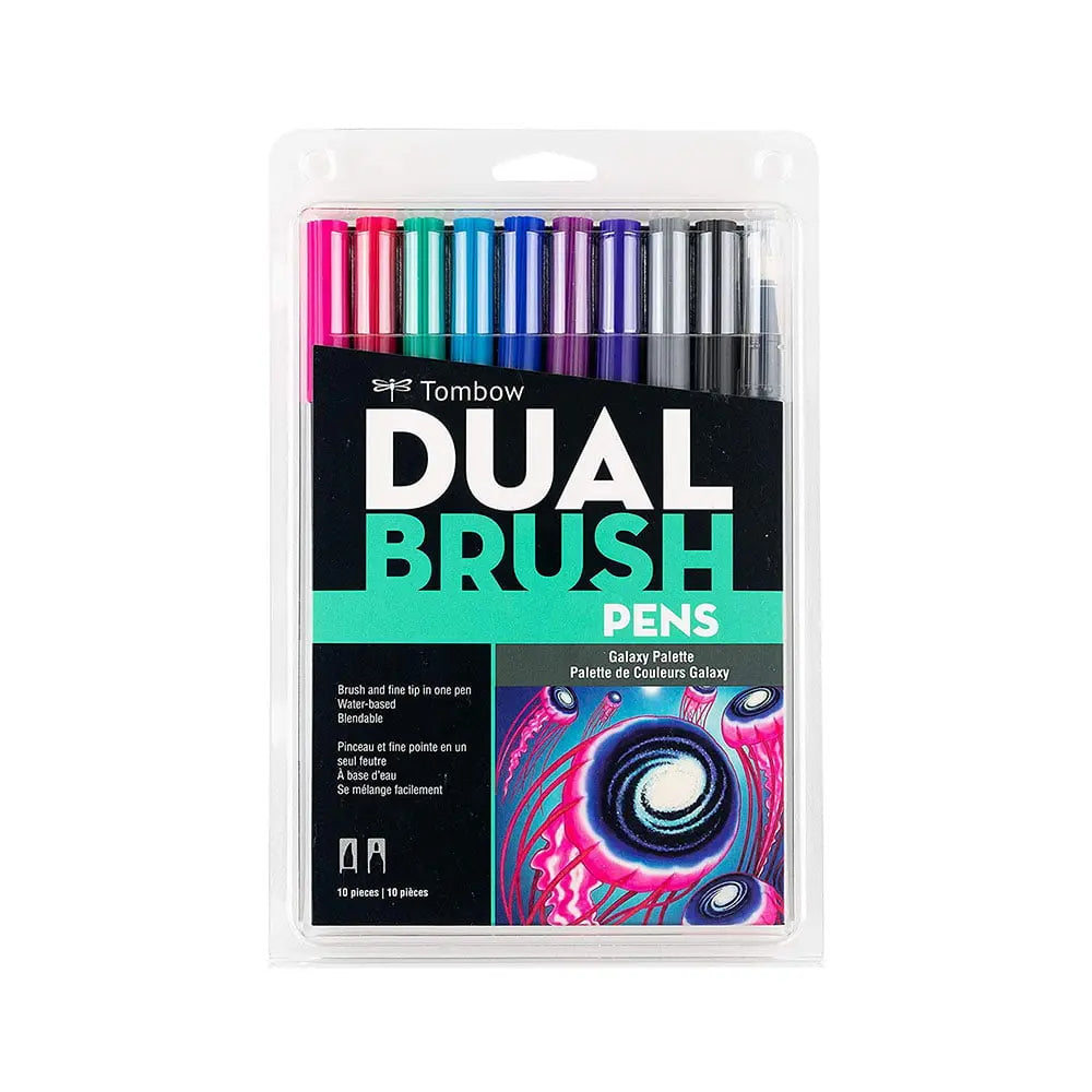 Tombow Dual Brush Pens Colour  Set - Galaxy Palette Tombow