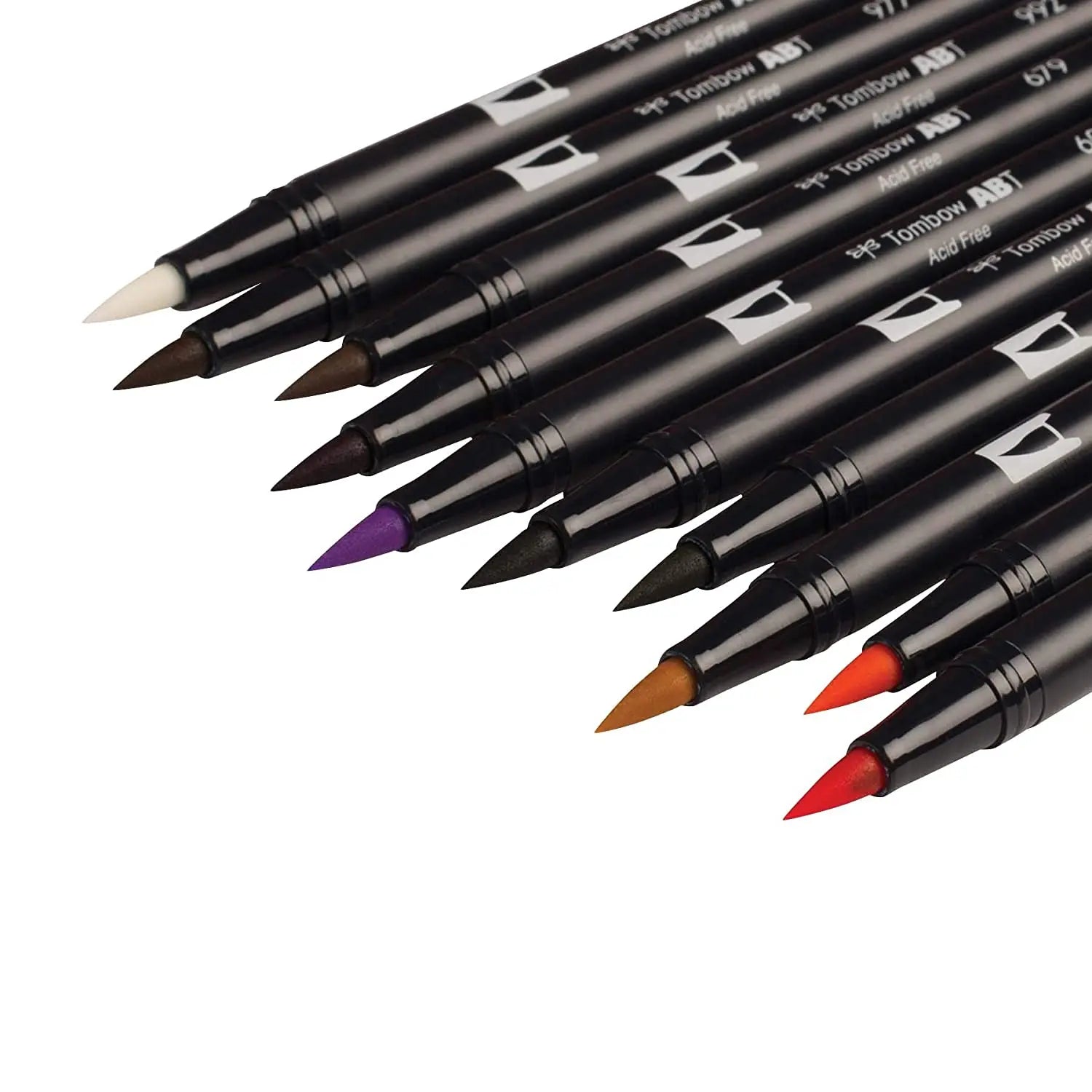 Tombow Dual Brush Pens Colour Set - Secondary Palette Tombow