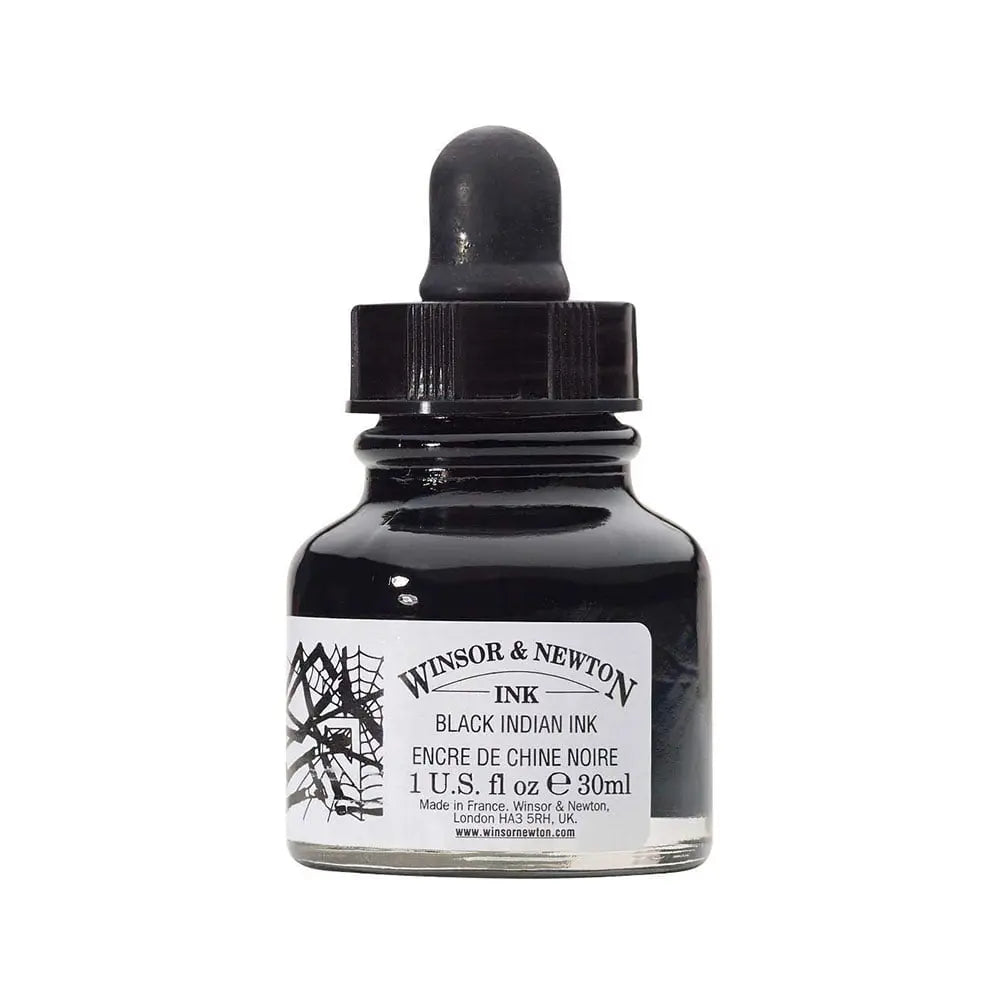 Winsor & Newton - Dropper Black Ink Winsor & Newton