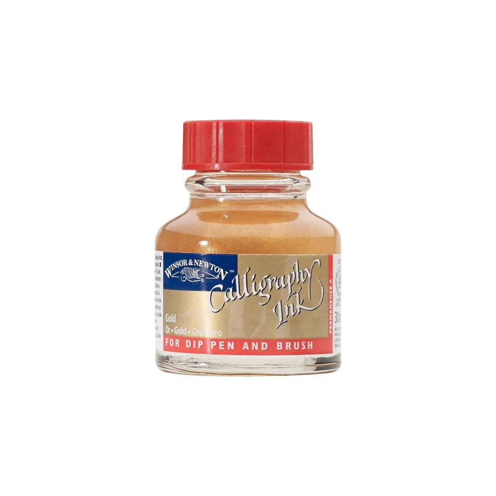 Winsor & Newton Calligraphy Ink Gold Winsor & Newton