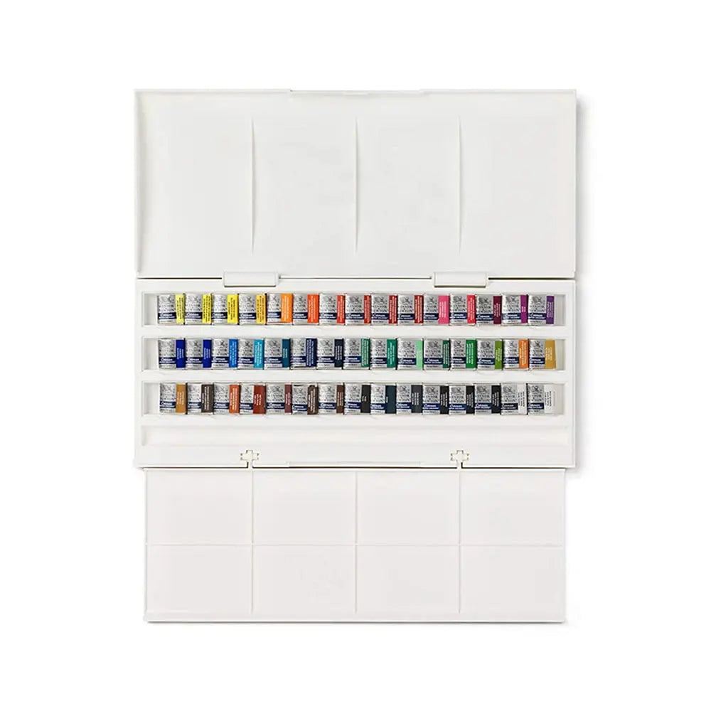 Winsor & Newton Cotman Water Colours - Half Pan Studio Set - 46 Half Pans Winsor & Newton