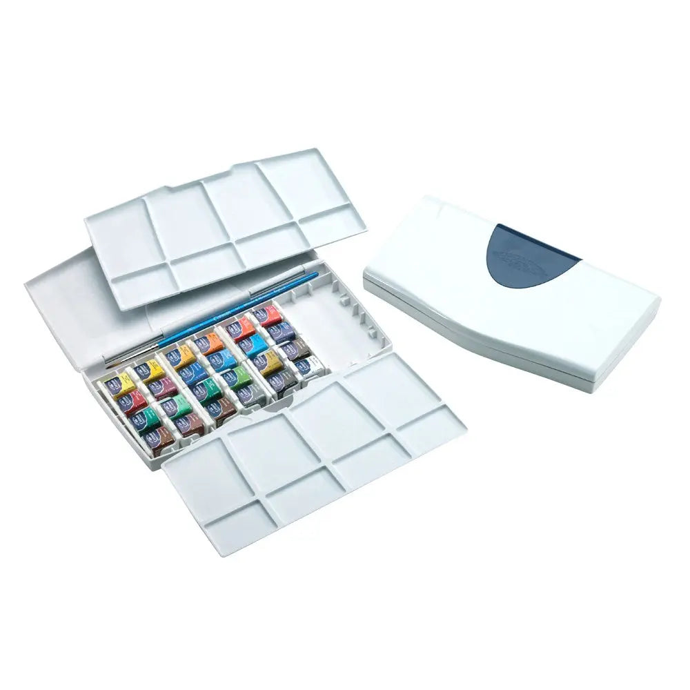 Winsor & Newton Cotman Water Colours Travel Set - 25 Half Pans Winsor & Newton