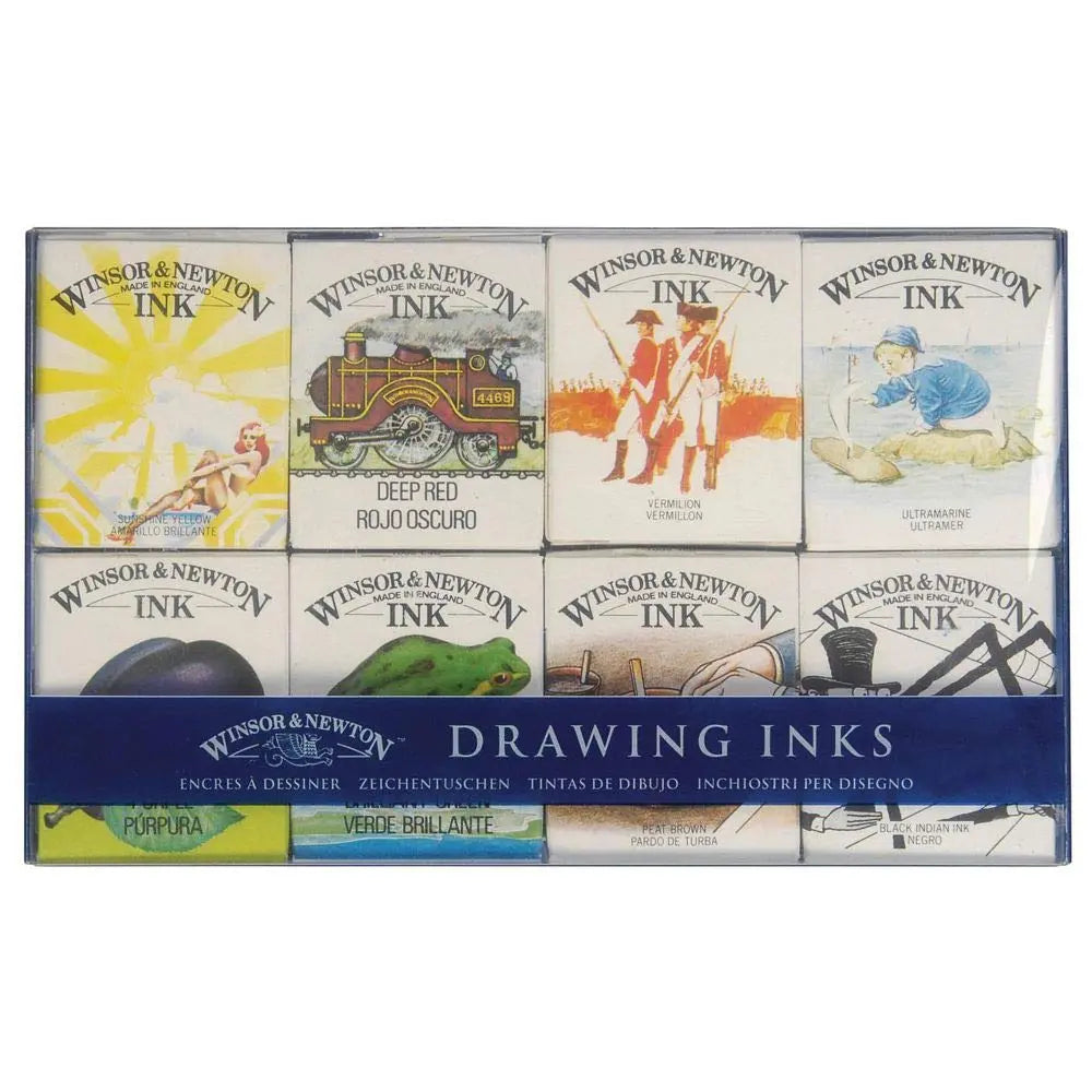 Winsor & Newton Drawing Inks - William Collection Inks Set Winsor & Newton