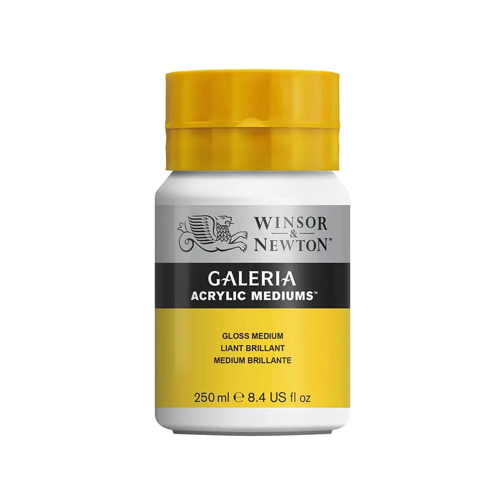 Winsor & Newton Galeria Acrylic Mediums - Gloss Medium Jar 250ml Winsor & Newton