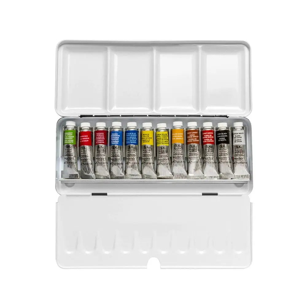 Winsor & Newton Professional Water Colour - Lightweght Sketchers Box 12 Tubes Set Winsor & Newton