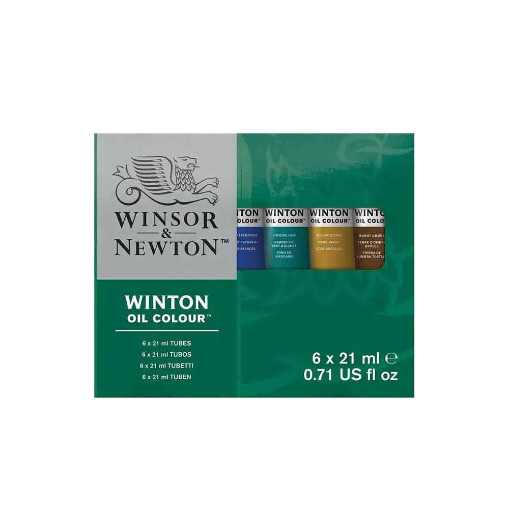 Winsor & Newton Winton Oil Colour Set 10 x 12 ml Winsor & Newton