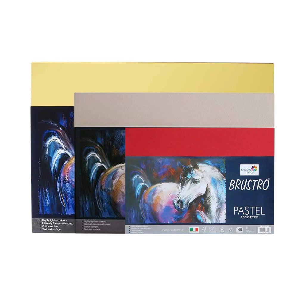 Brustro Pastel Assorted-Bright 160 GSM Brustro