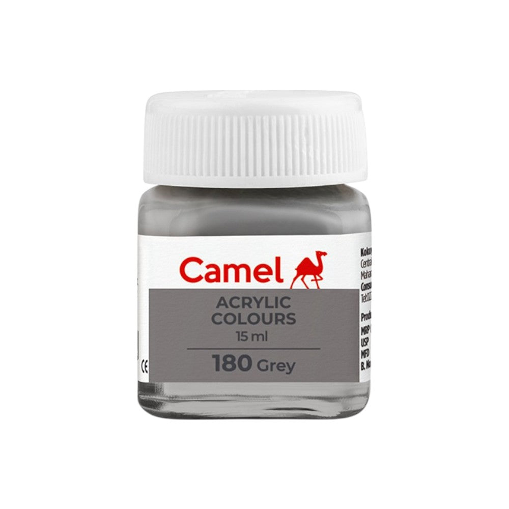 Camel Fabrica Acrylic Colours Ultra (Loose Colours) 15ml - Grey