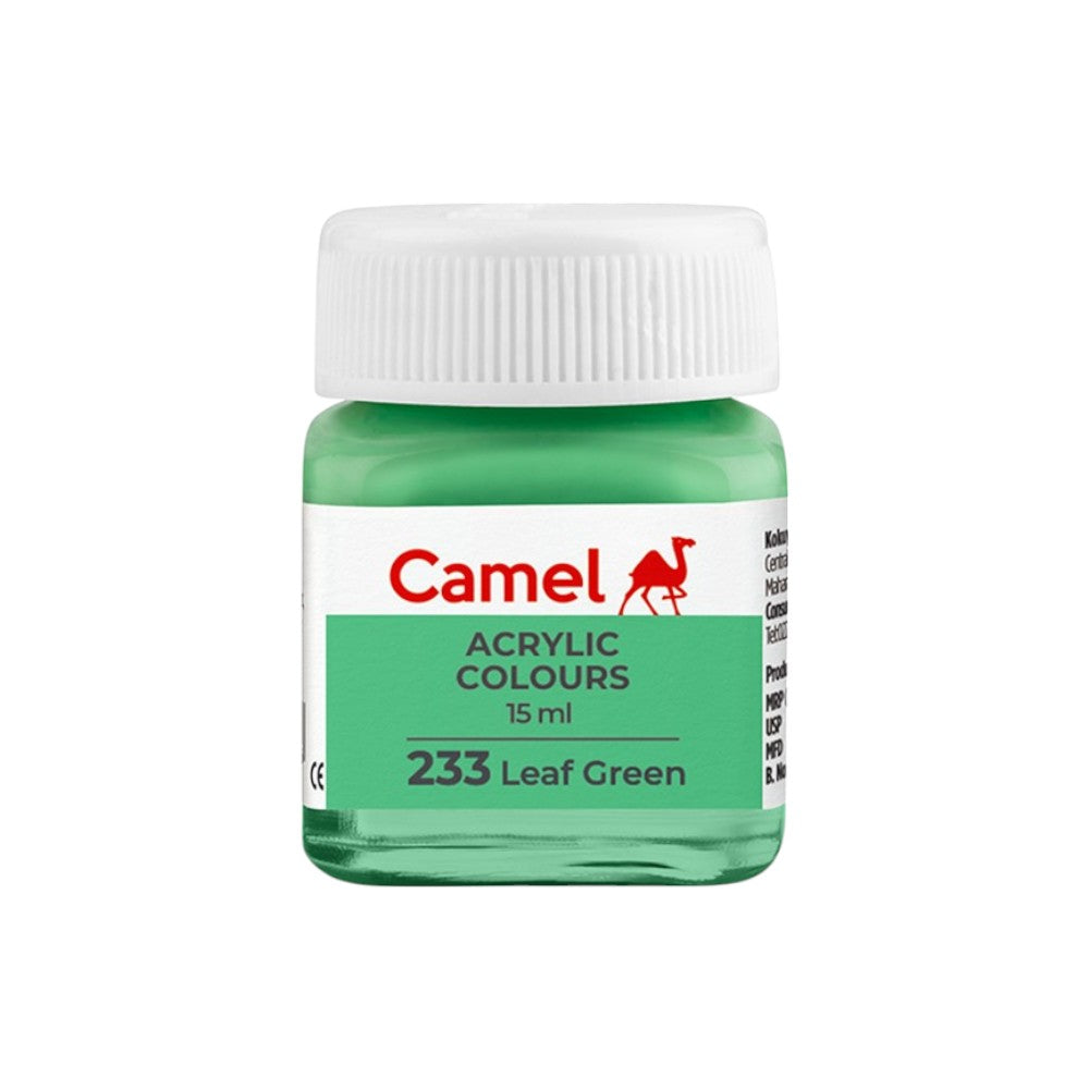 Camel Fabrica Acrylic Colours Ultra (Loose Colours) 15ml - Leaf Green