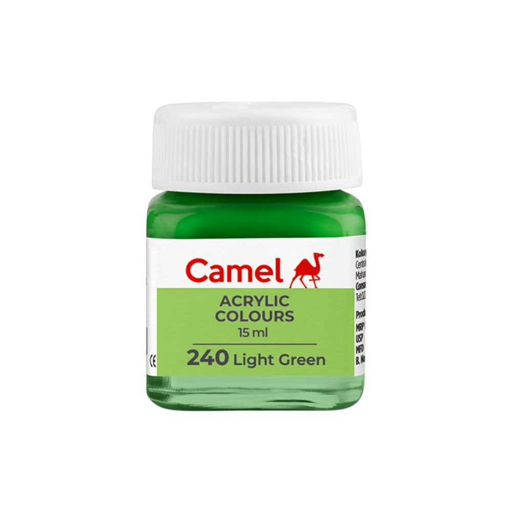 Camel Fabrica Acrylic Colours Ultra (Loose Colours) 15ml - Light Green
