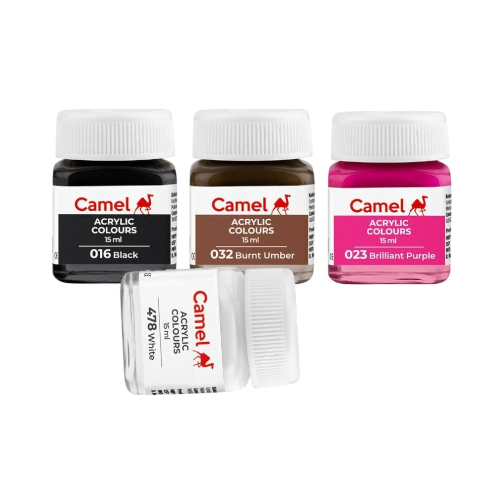 Camel Fabrica Acrylic Colours Ultra (Loose Colours) 15ml - Main