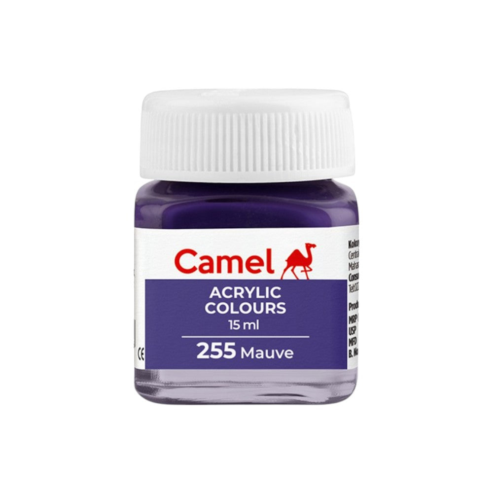 Camel Fabrica Acrylic Colours Ultra (Loose Colours) 15ml - Mauve