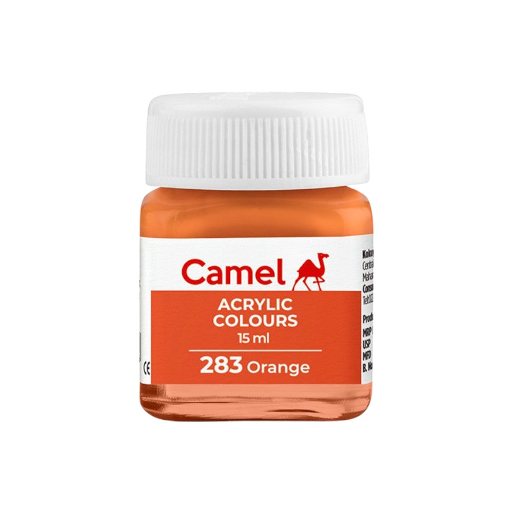 Camel Fabrica Acrylic Colours Ultra (Loose Colours) 15ml - Orange