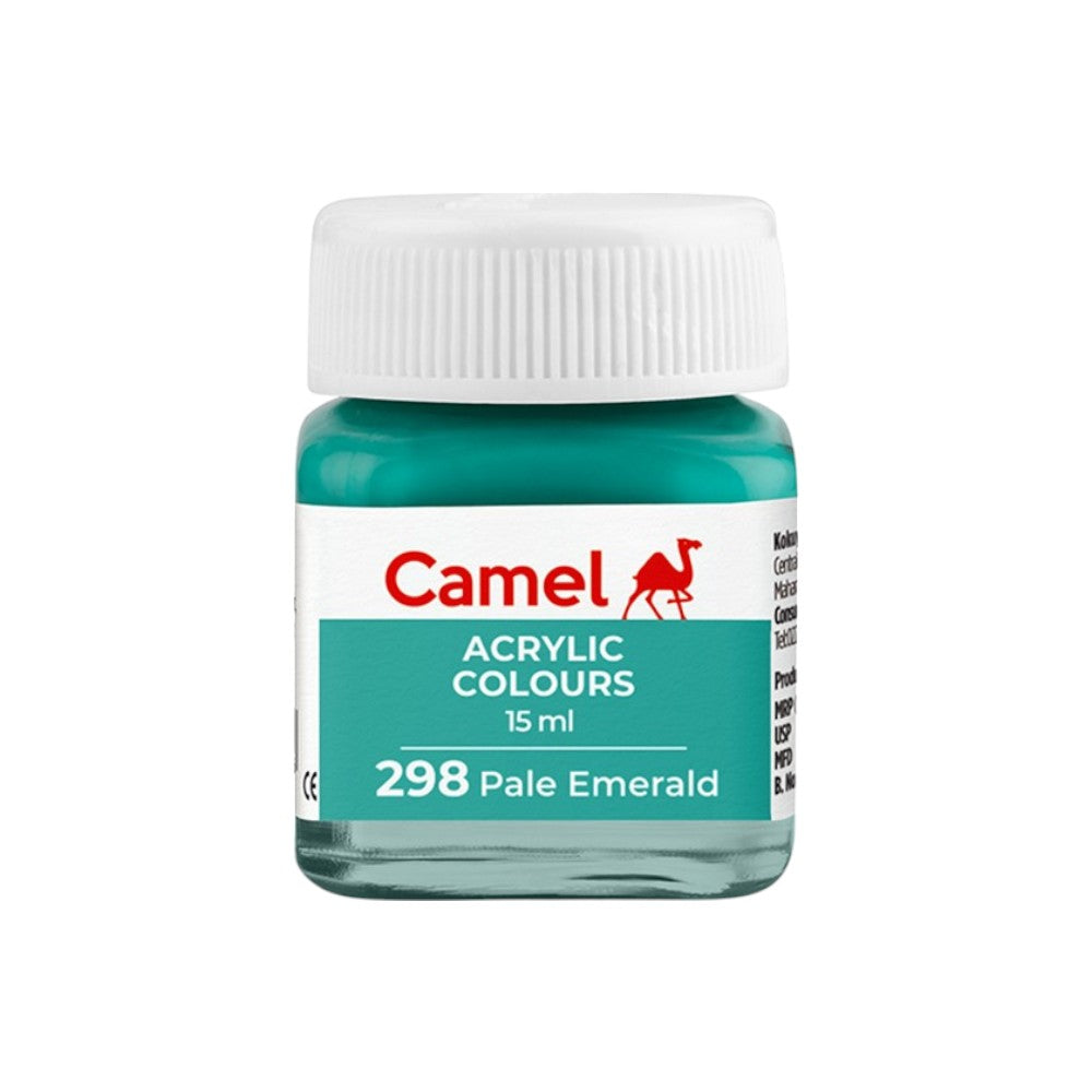 Camel Fabrica Acrylic Colours Ultra (Loose Colours) 15ml - Pale Emerald