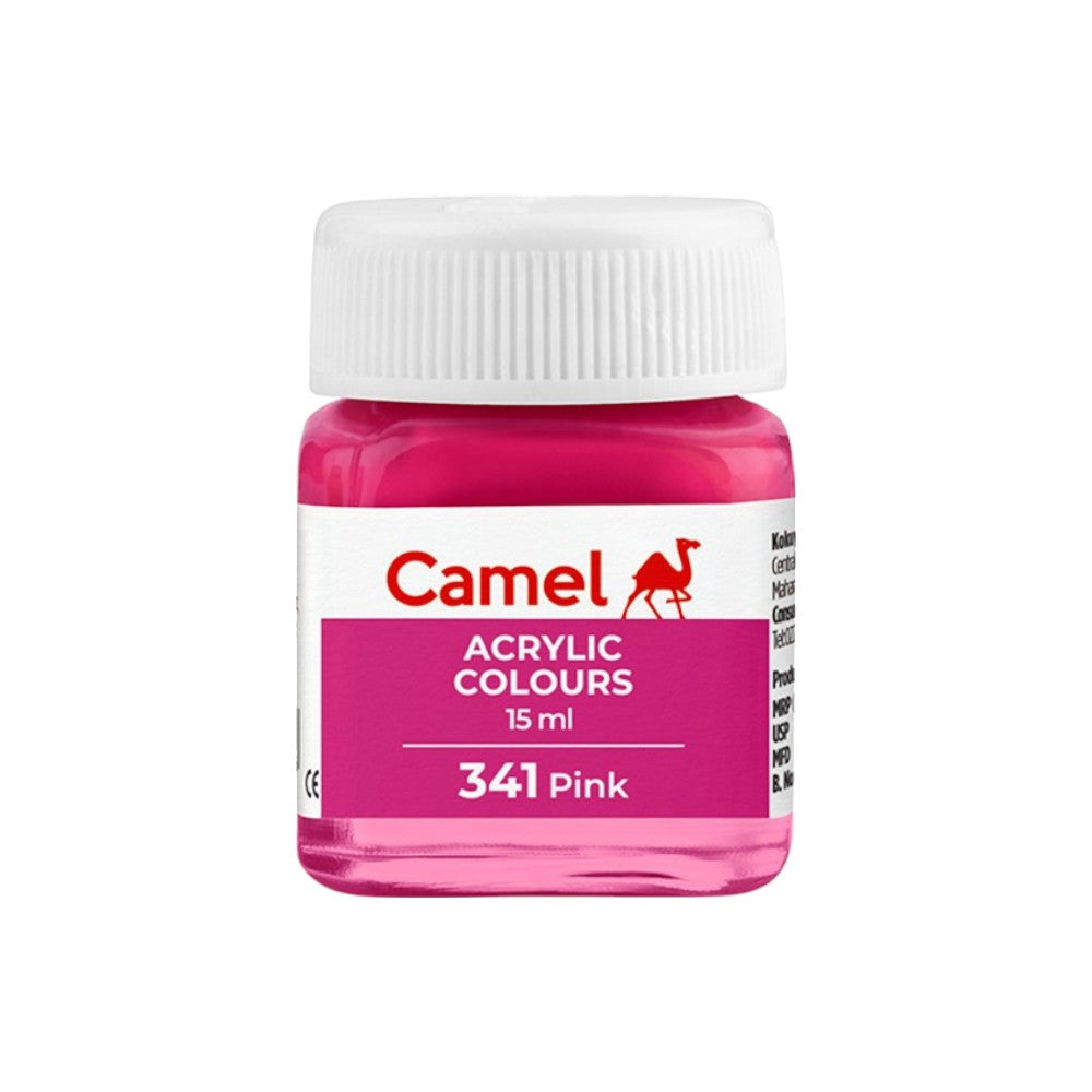 Camel Fabrica Acrylic Colours Ultra (Loose Colours) 15ml - Pink