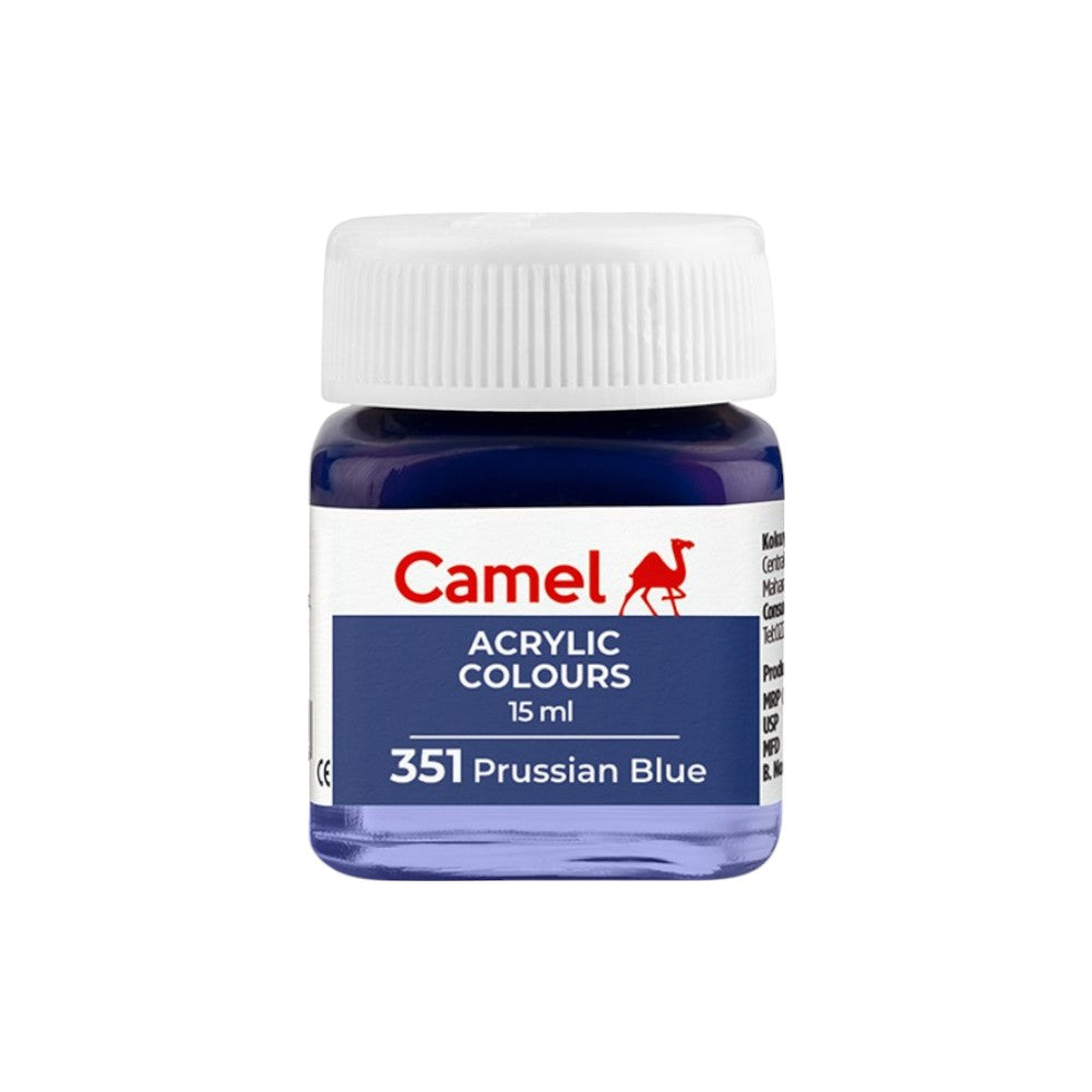 Camel Fabrica Acrylic Colours Ultra (Loose Colours) 15ml Prussian Blue