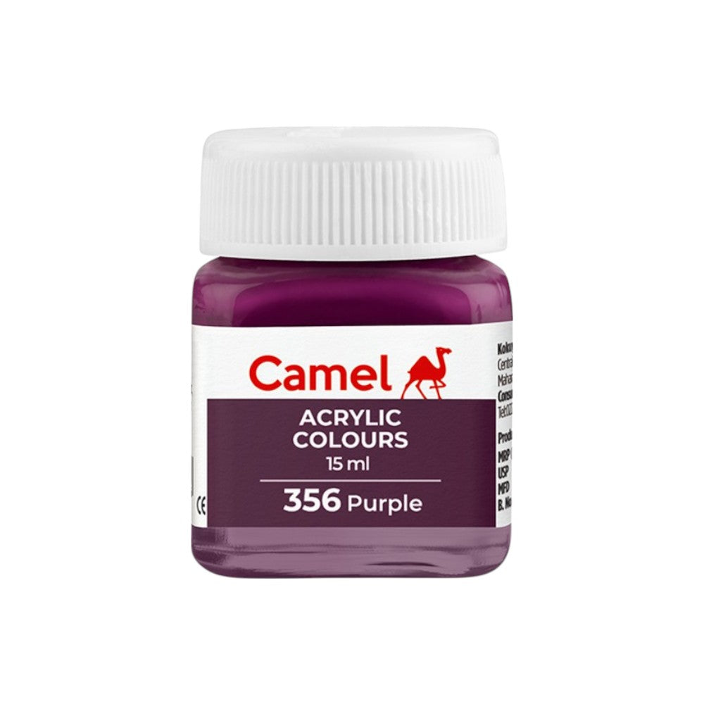 Camel Fabrica Acrylic Colours Ultra (Loose Colours) 15ml - Purple