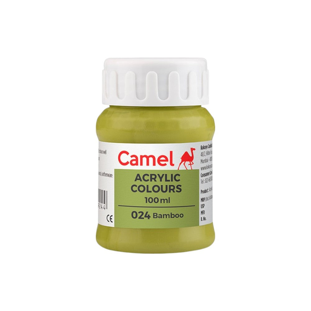 Camel Fabrica Acrylic Colours Ultra (Loose Colours) 100ml - Bamboo
