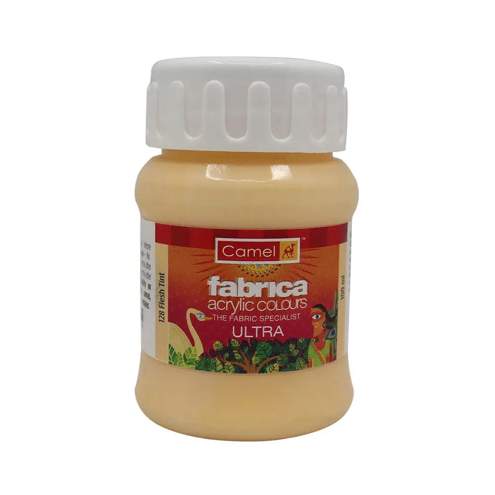 Camel Fabrica Acrylic Colours Ultra (Loose Colours) 100ml - Flesh Tint