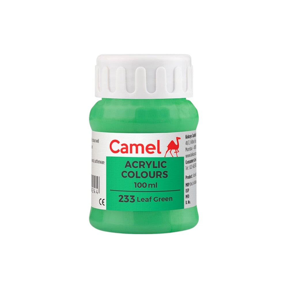 Camel Fabrica Acrylic Colours Ultra (Loose Colours) 100ml - Leaf Green