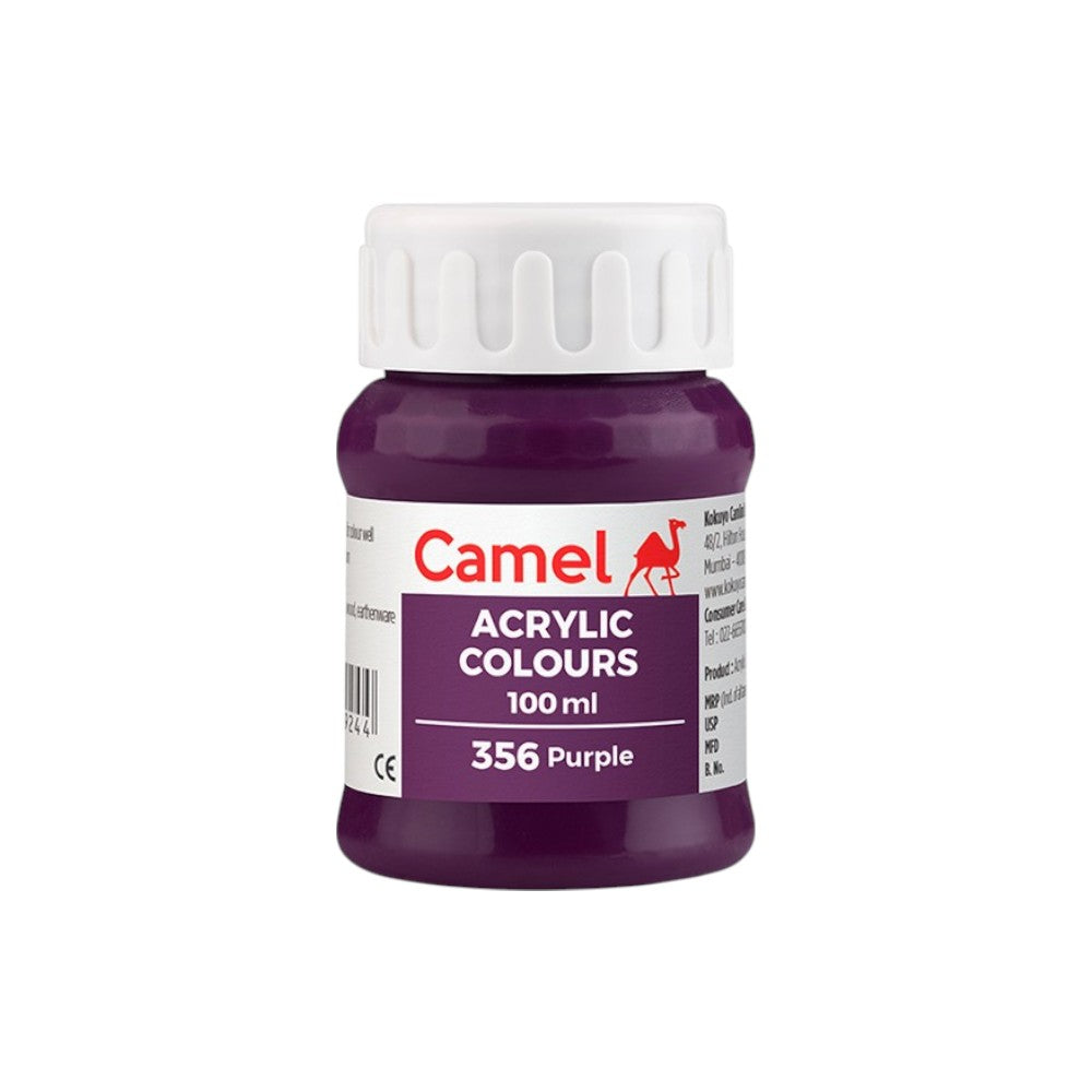 Camel Fabrica Acrylic Colours Ultra (Loose Colours) 100ml - Purple