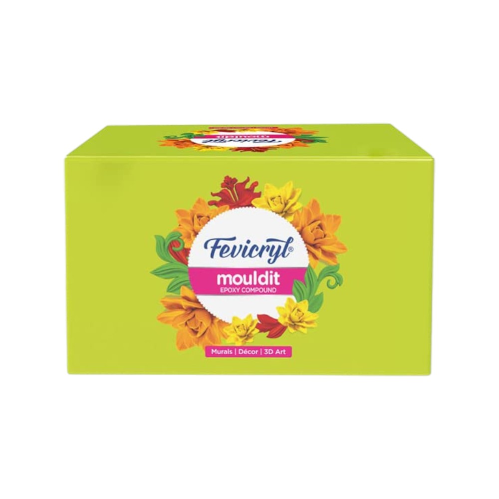 Fevicryl Mouldit 900g Clay Set with Epoxy Resin Base and Hardener