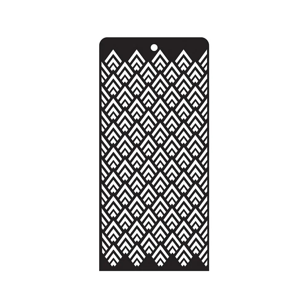 iCraft  Layering  Stencil Triangle Tile Design - 4X8 - 8574 iCraft