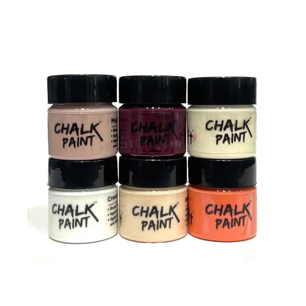 iCraft Chalk Paint Mini Starter Pack of 6 iCraft