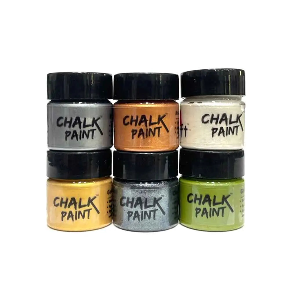 iCraft Chalk Paint Mini Starter Pack of 6 iCraft