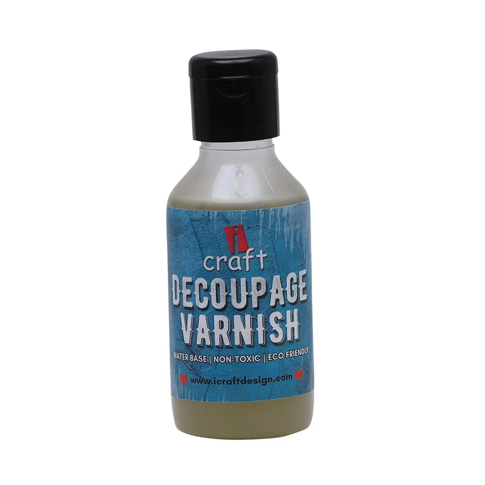 iCraft Decoupage Varnish 250ML/100ML Preserve Art with Lasting Shine