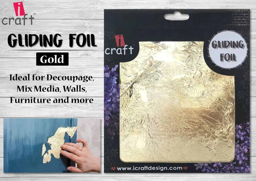 12x12 Vintage Scrapbook Paper Pad - 27 Sheets Gold Foil Black Butterfly  Origami Decoupage Patterned Kit Supplies for Art Journaling Wrapping Card
