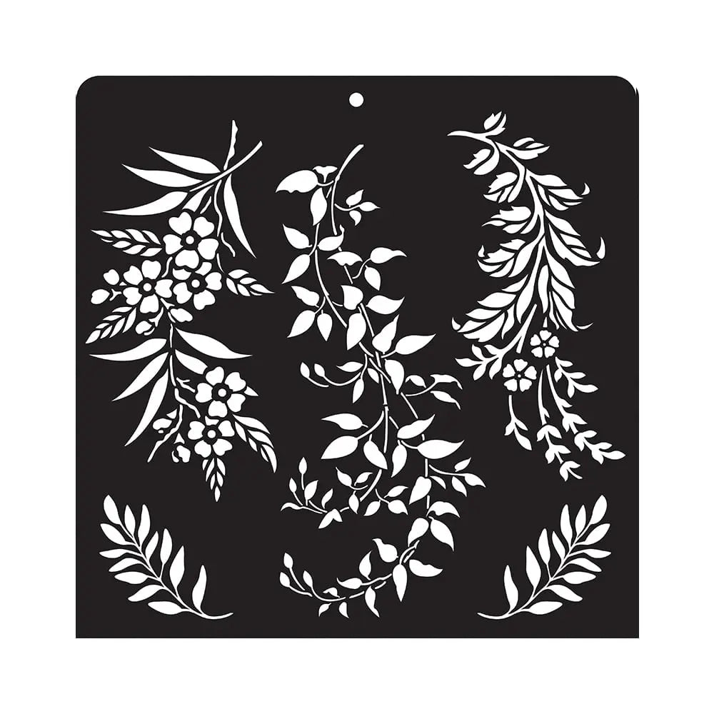 iCraft Layering Leaves Stencil- 12X12 - 8813 iCraft