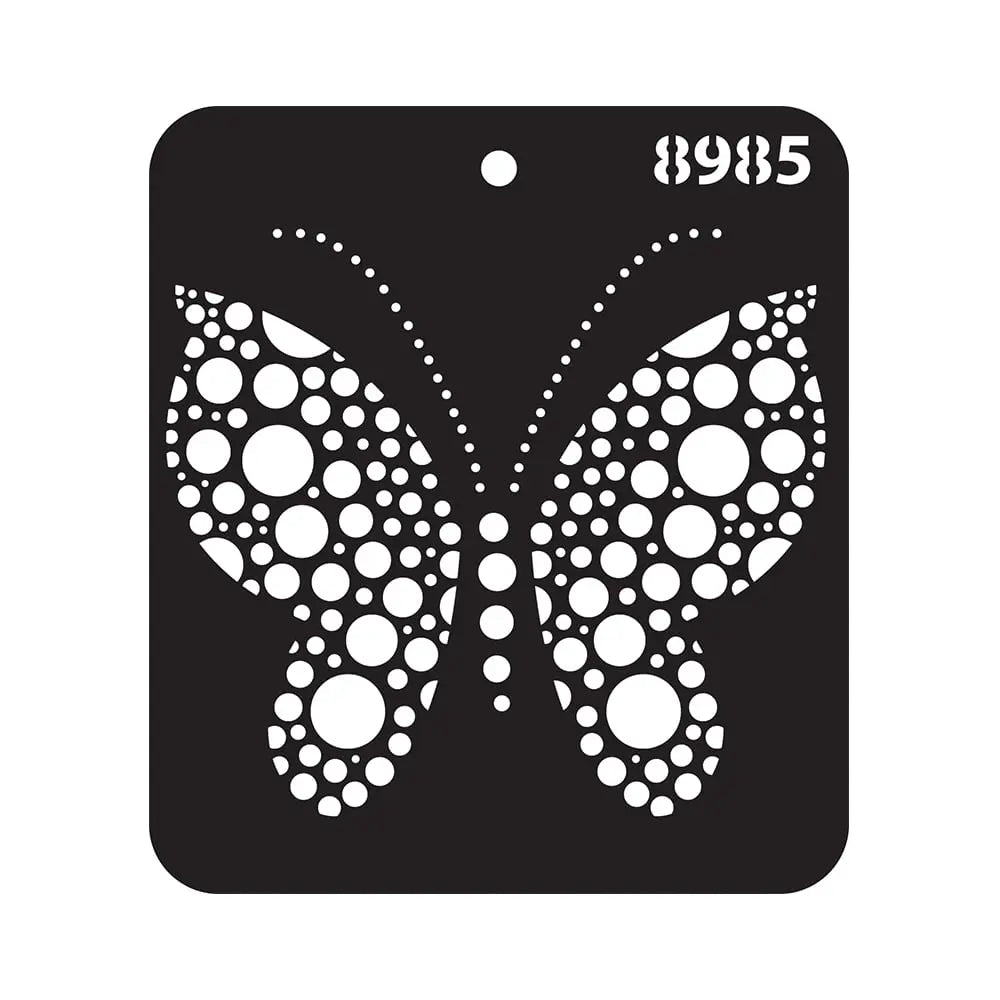 iCraft Mini Butterfly Stencil- 4X4 - 8985 iCraft