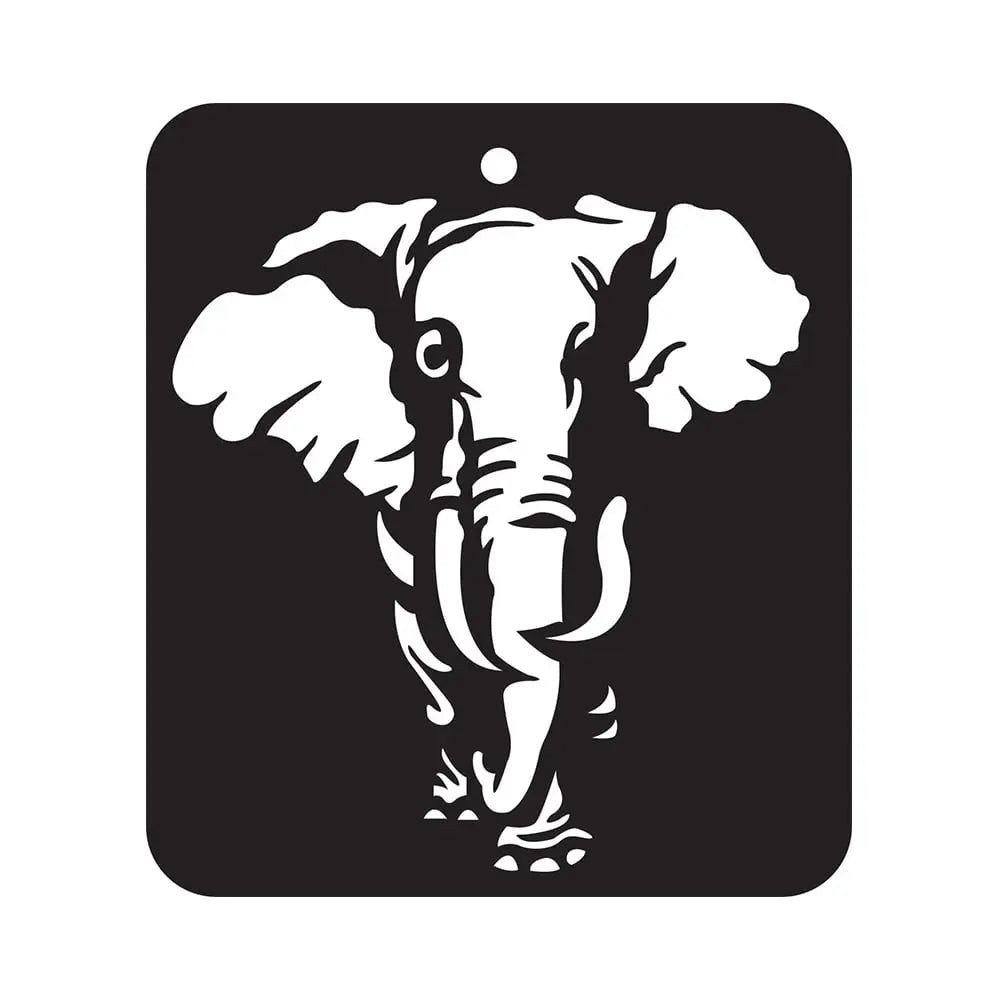 iCraft Mini Elephant Stencil- 4X4 - 8944 iCraft