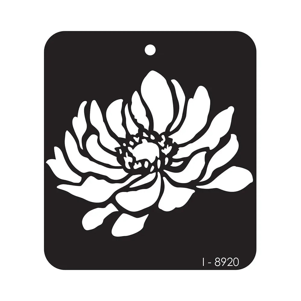 iCraft Mini Flower Stencil- 4X4 - 8920 iCraft